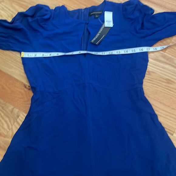 Banana Republic navy midi dress size 4 new with tag - Picture 5 of 6
